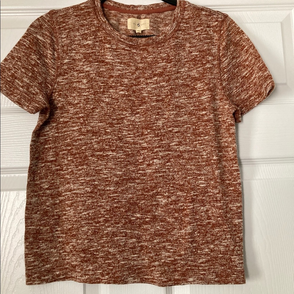 Lou & Grey Short sleeve sweater Sz S